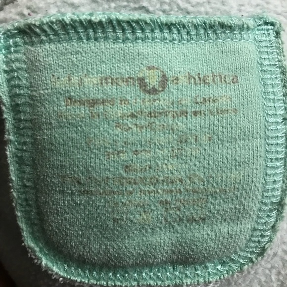 Vintage aqua green mint Lululemon sweater size small - Picture 3 of 4